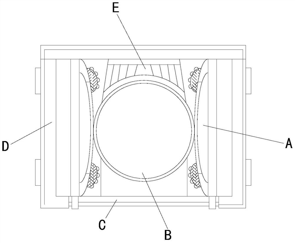 Detection device for microorganisms in fermented bean curd