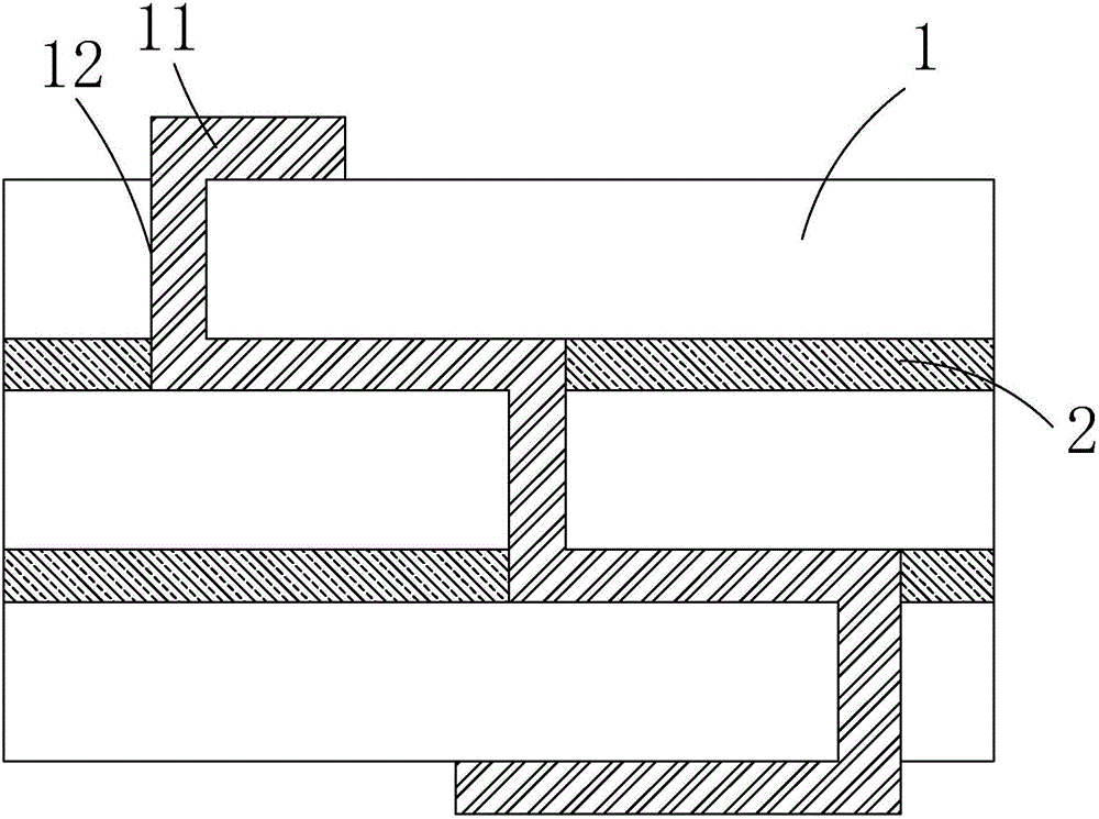 Multilayer circuit structure