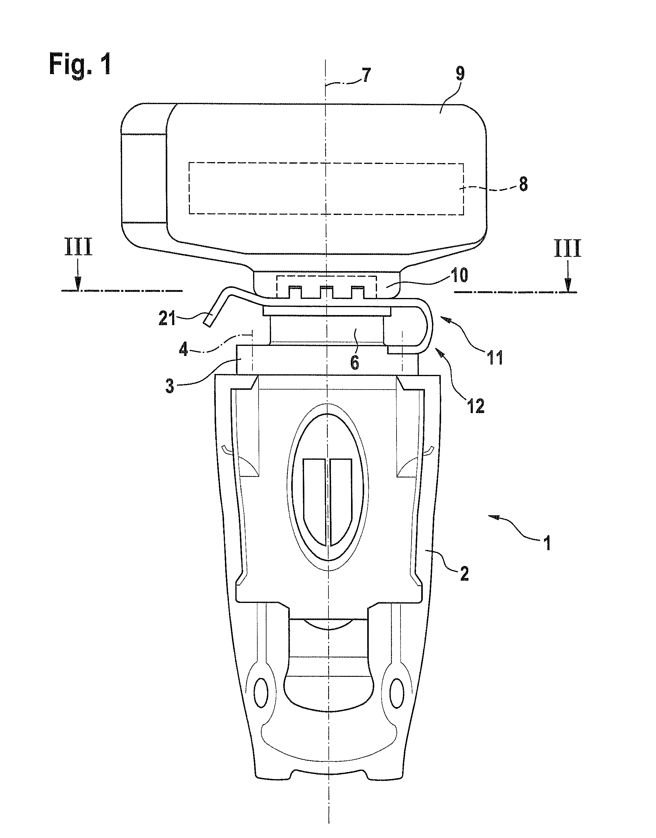 Hand-held power tool, in particular hand-guided grinding machine