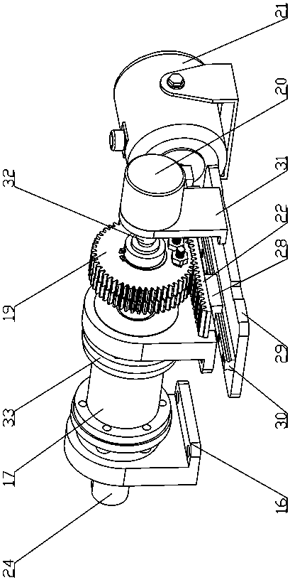 Dynamic torsional fatigue mechanical property test device in tensile preload