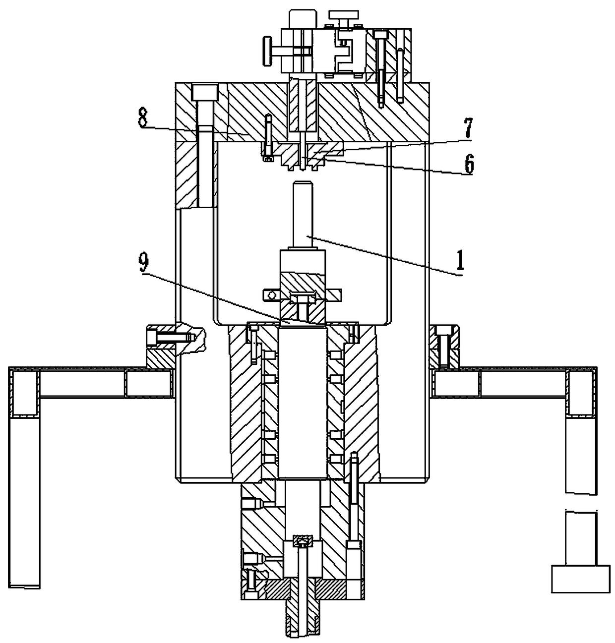 Quantitative research and study method of inner and outer spacer rings of precision shafting unit