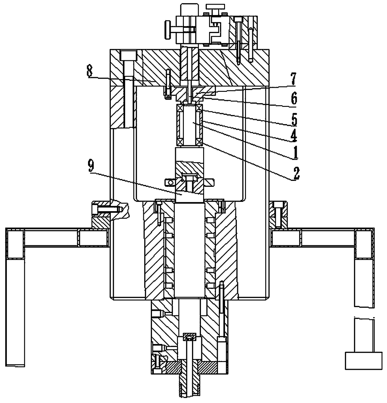 Quantitative research and study method of inner and outer spacer rings of precision shafting unit