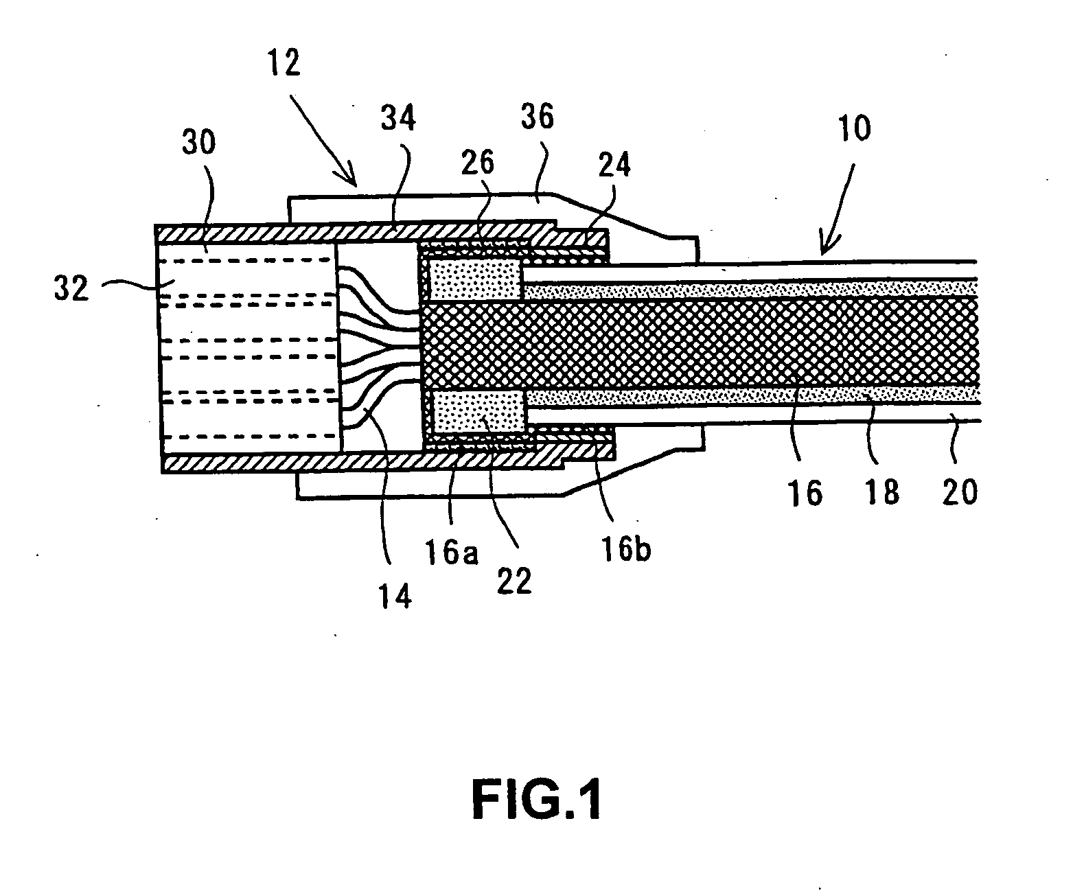 Signal transmission cable with connector