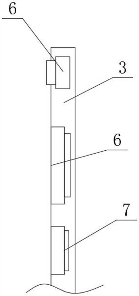 Multifunctional intelligent license plate recognition parking lock