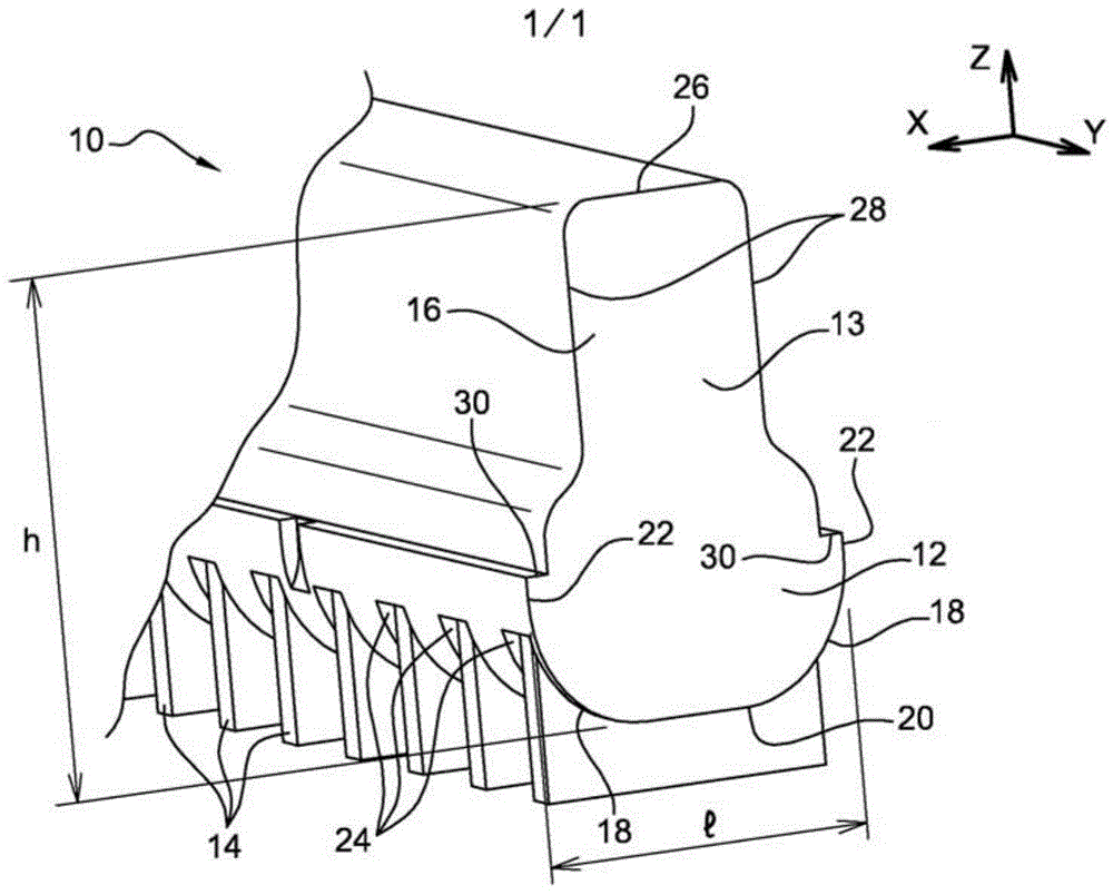 Collector box for a motor vehicle