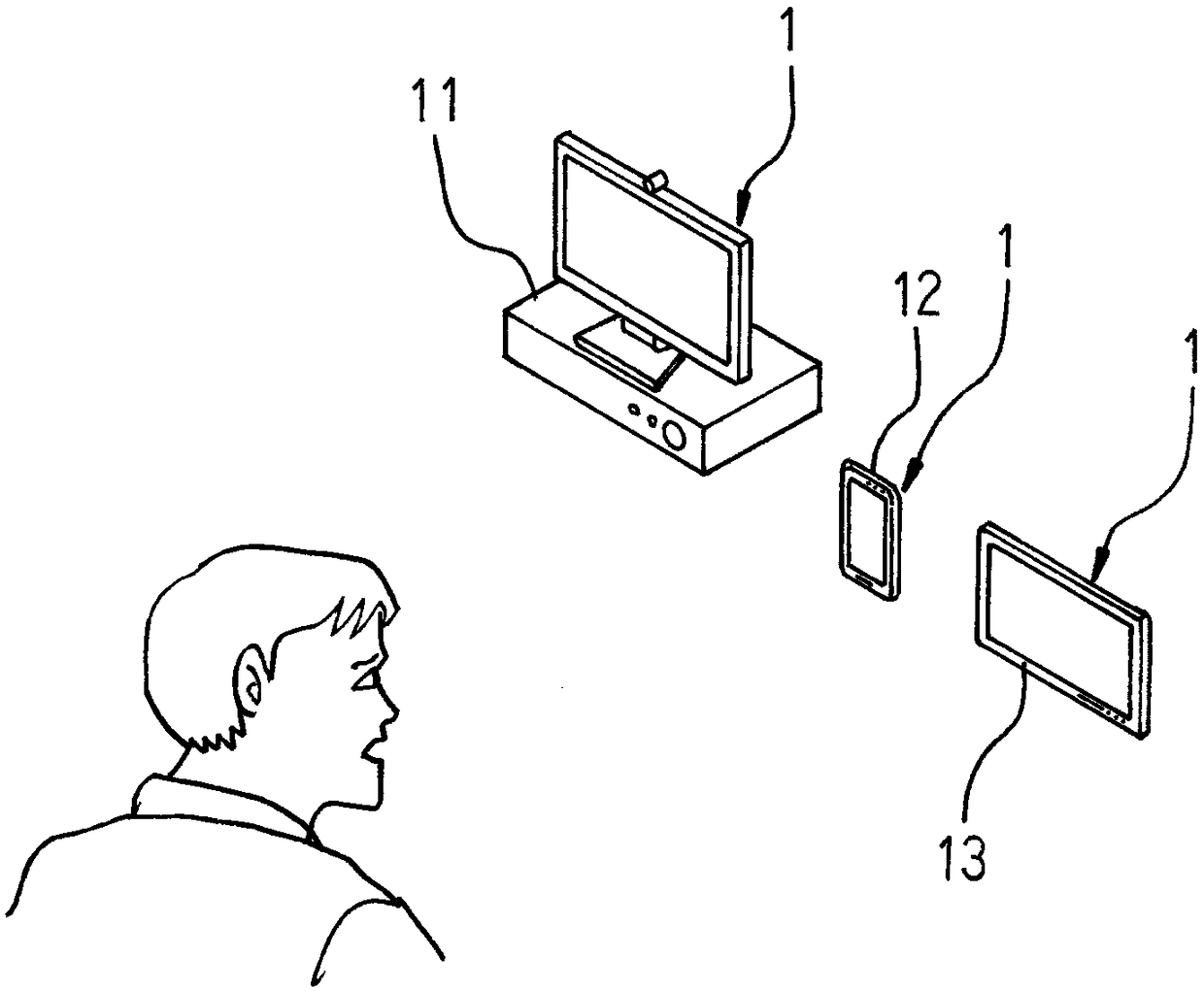 Tooth whitening and dentition simulation image method