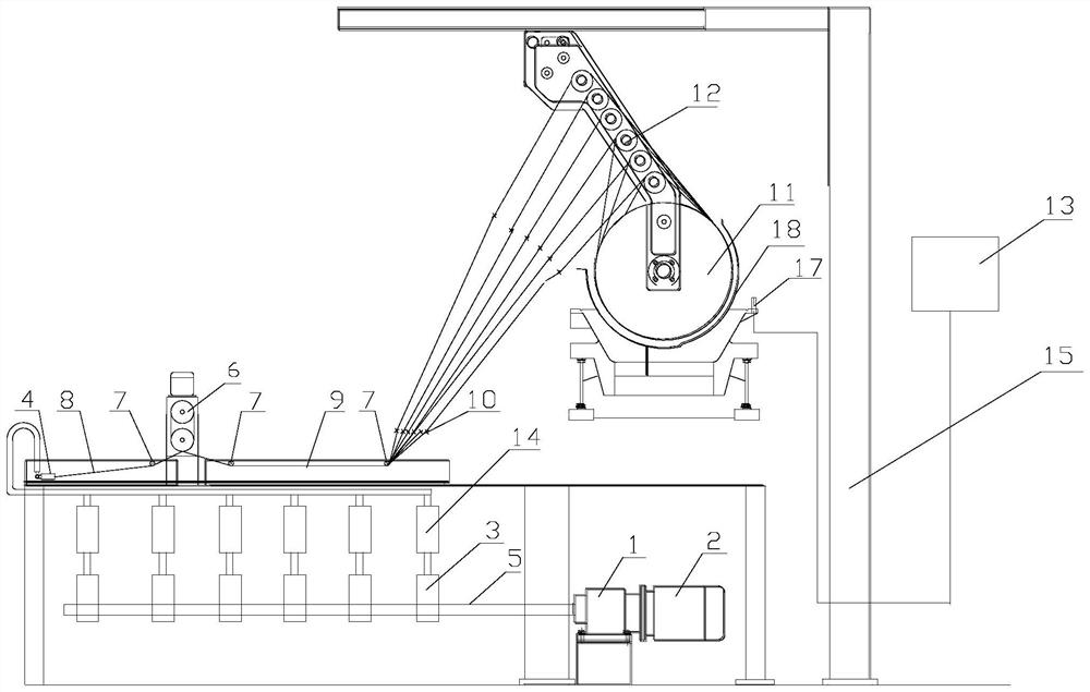 Spinning device and polyacrylonitrile fiber spinning machine