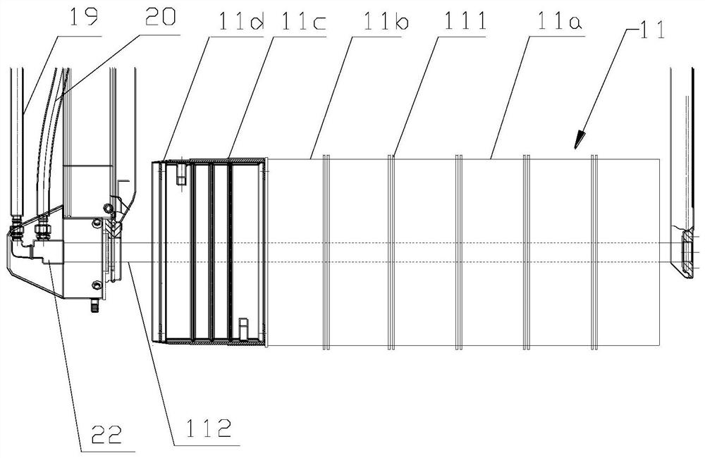 Spinning device and polyacrylonitrile fiber spinning machine