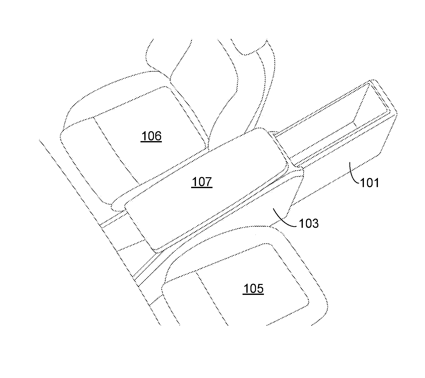 Rear Seat Accessible Vehicle Storage Compartment