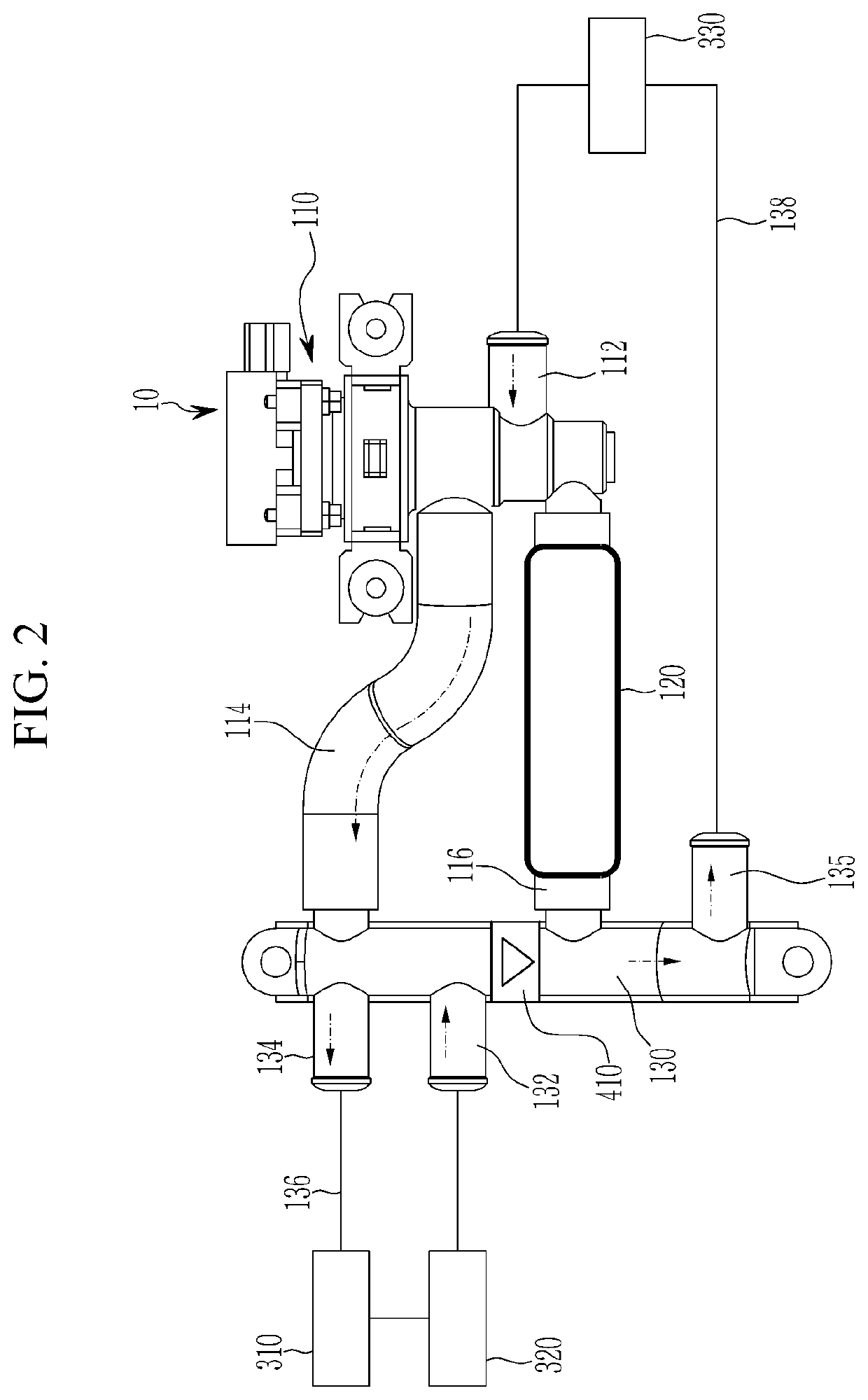 Cooling system for electric vehicle