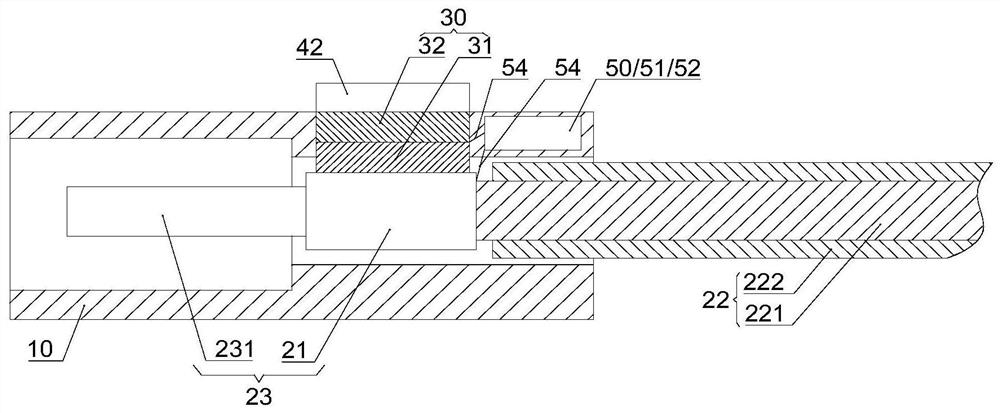 Connector with semiconductor cooling device and automobile