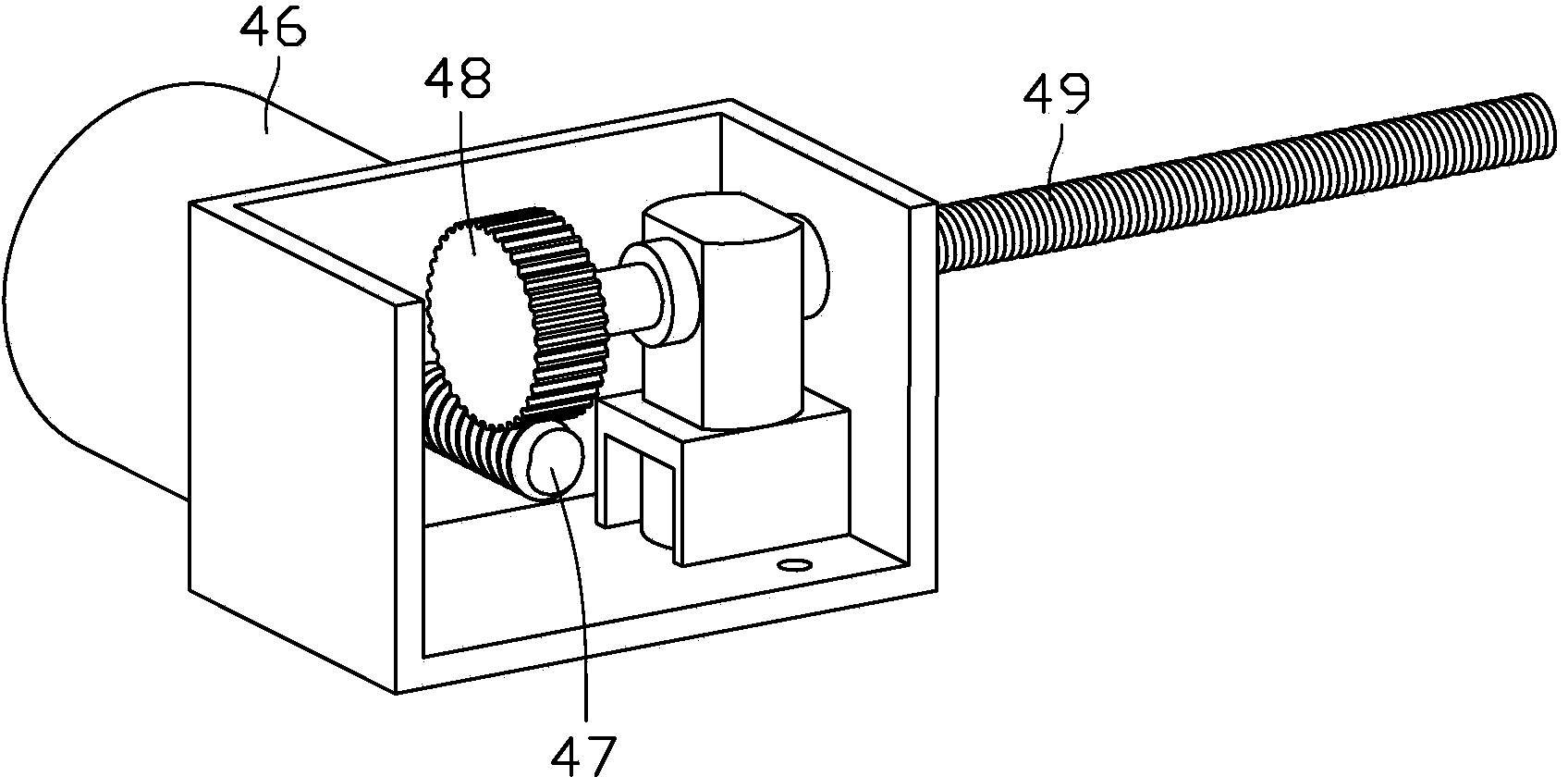 Engine test stand device