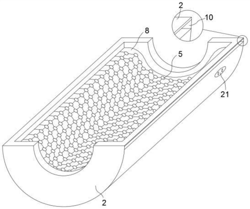 A combinable leg massage physiotherapy device