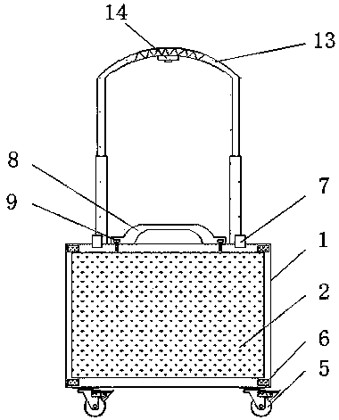 Multifunctional portable service kit for robots