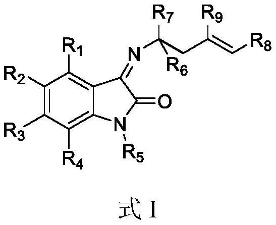 A chiral α-fluorinated homoallylamine derivative and its preparation method and application