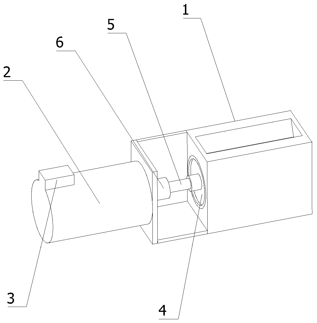 Quantitative powder supply device for metal 3D printing