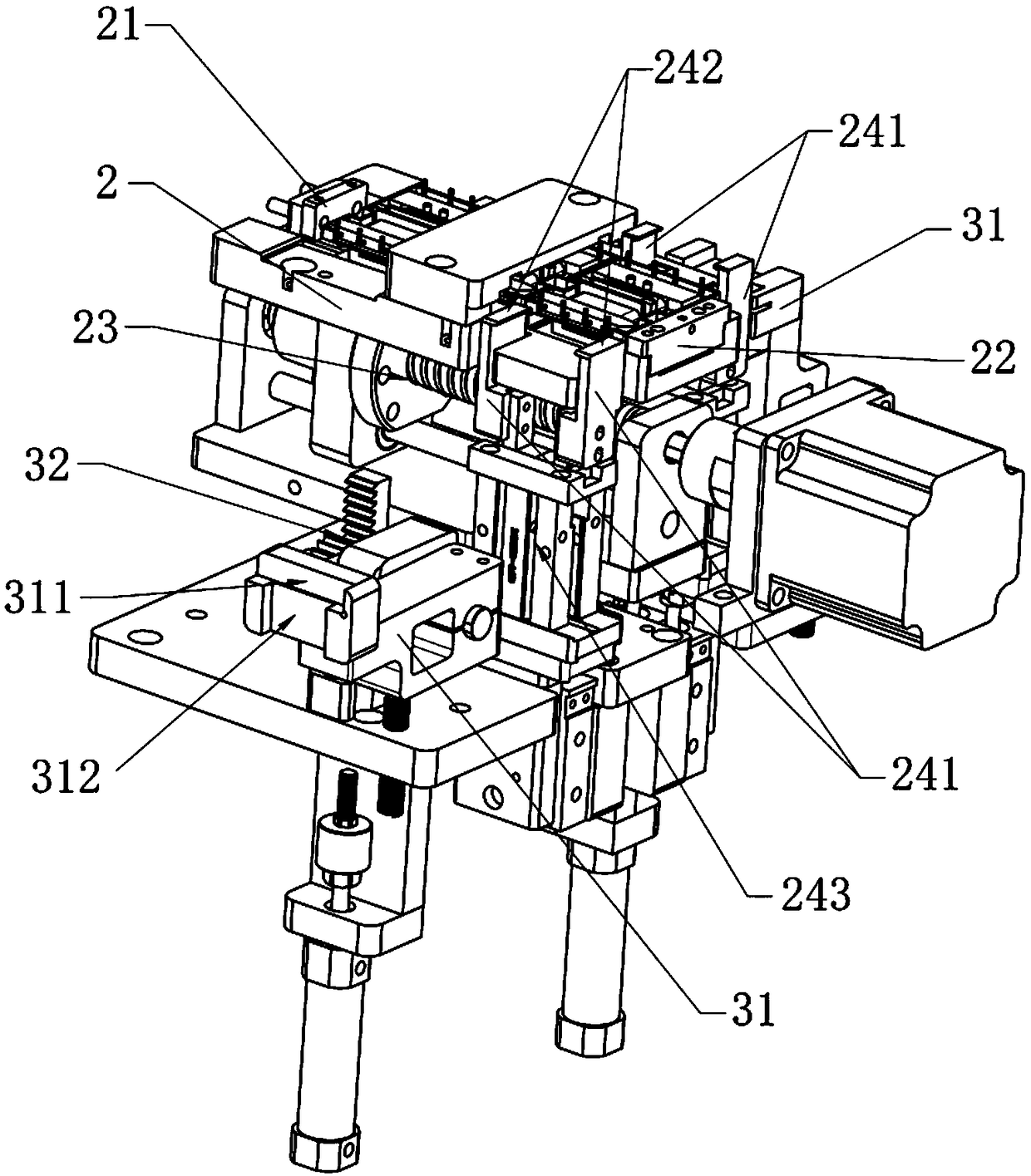 Transformer assembly and glue-coated integration machine