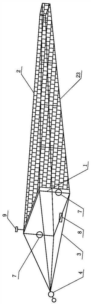 A floating Enteromorpha survey net and its precise quantitative method