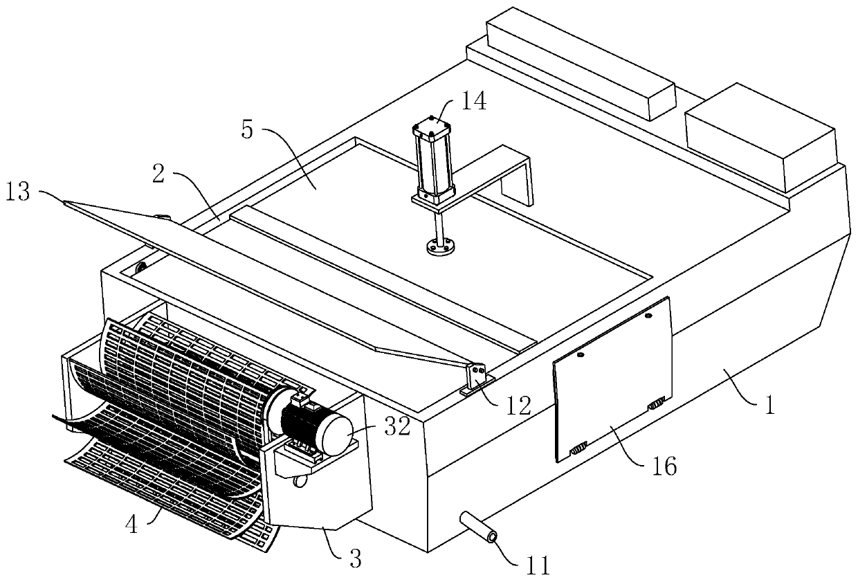 Duckweed cleaning device