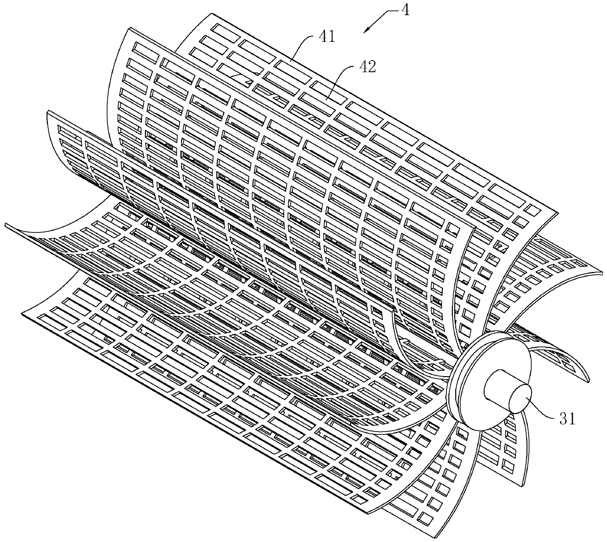 Duckweed cleaning device