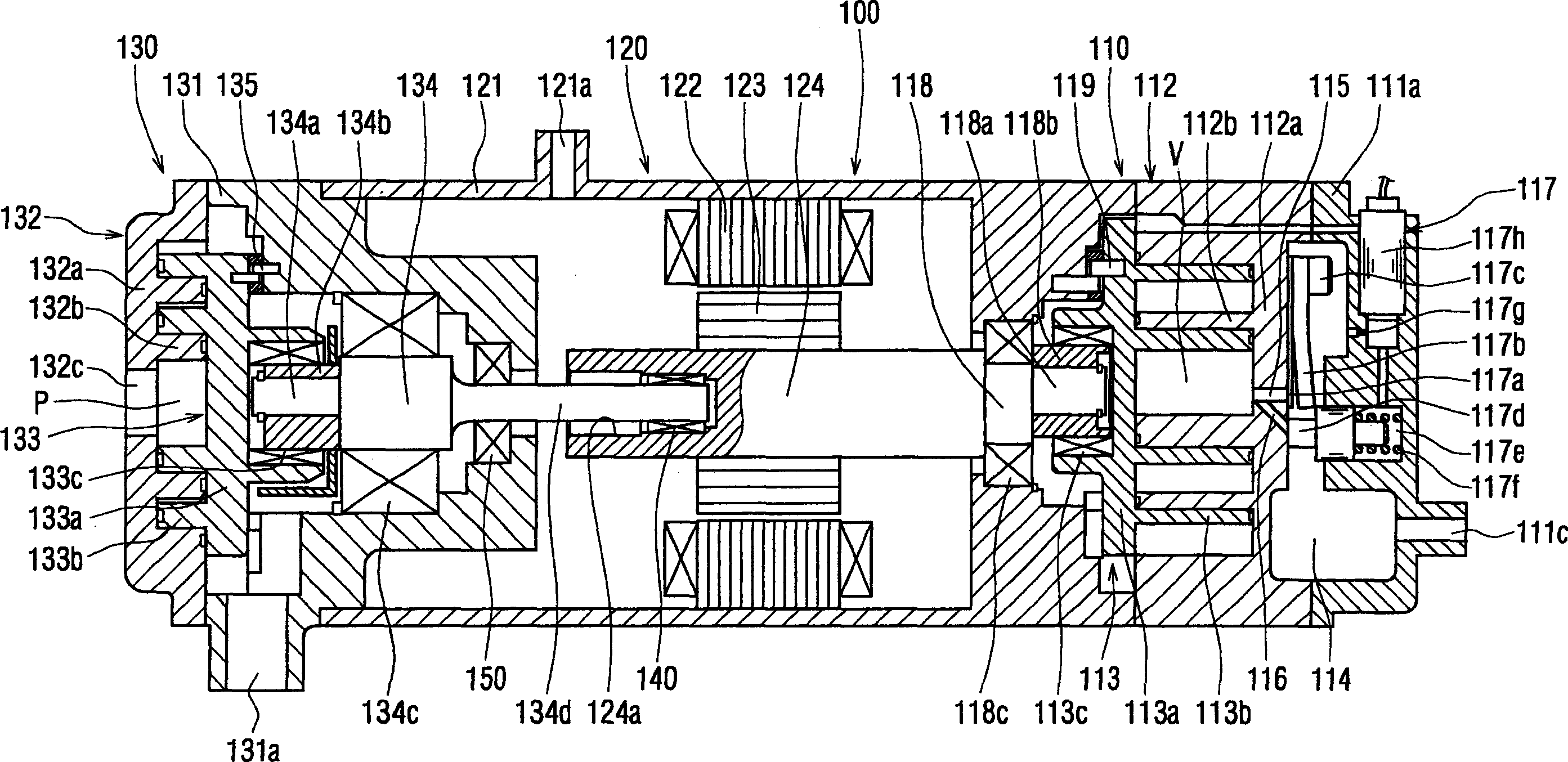 Refrigerating apparatus and fluid machine therefor