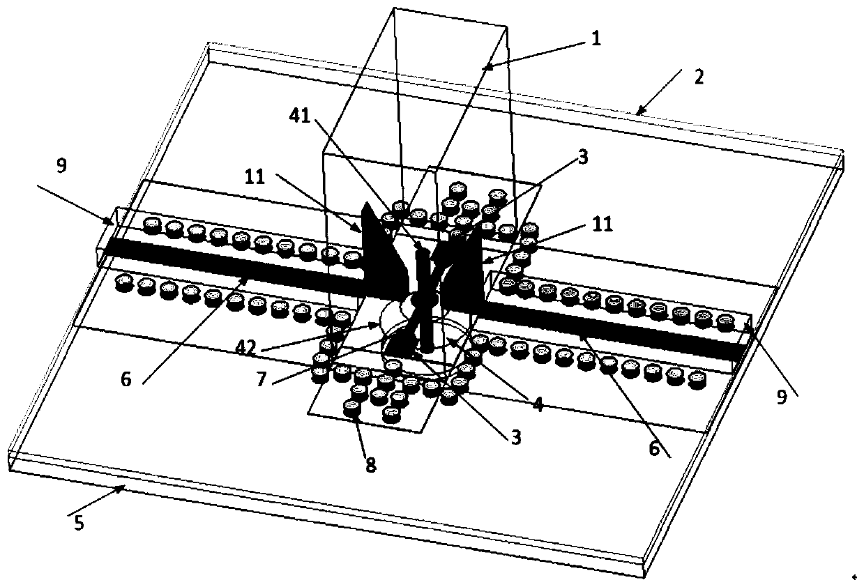 Waveguide power splitter