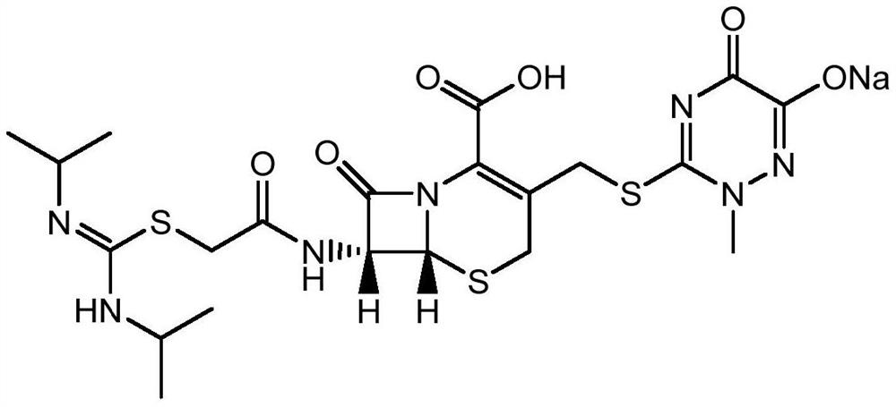 A kind of production method of cefotaxime sodium