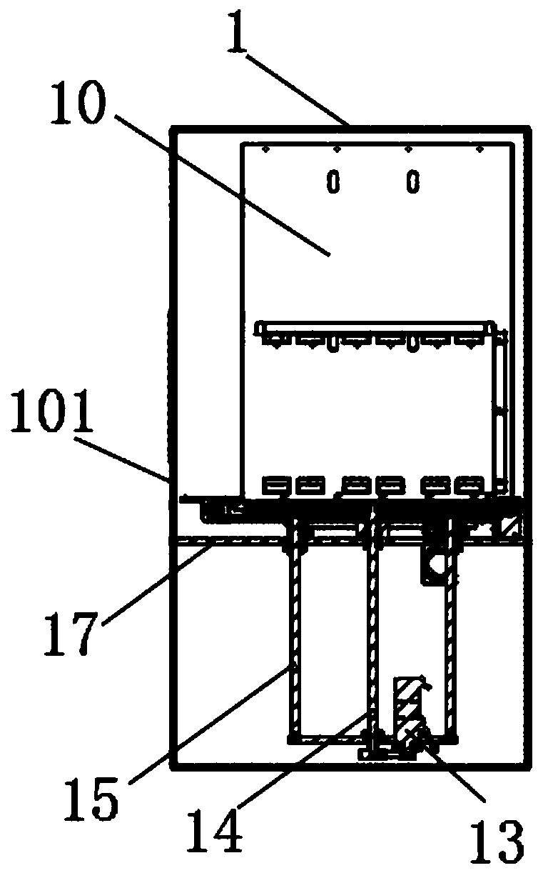 Biological antibody culture device and culture method