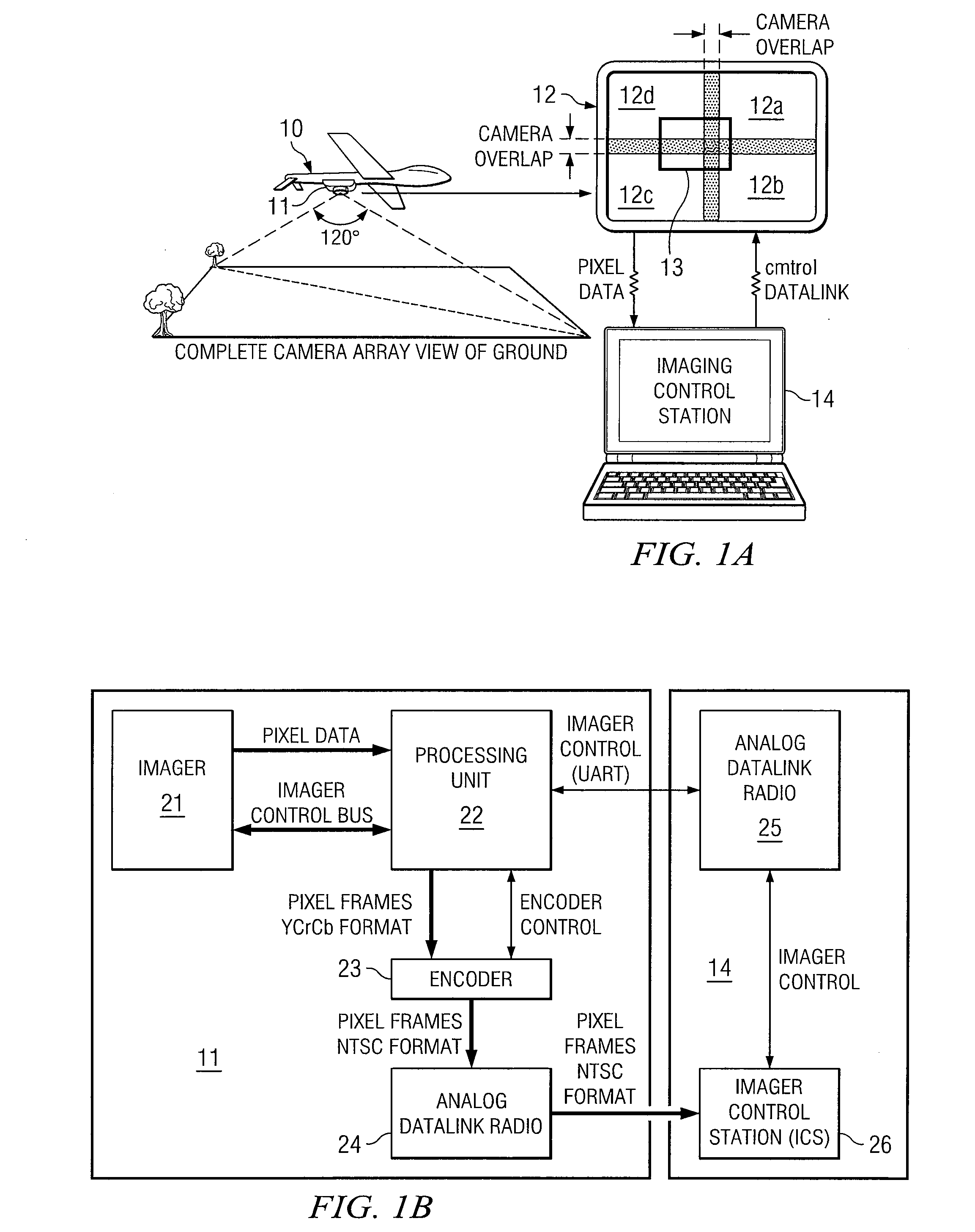 Optical imaging system for unmanned aerial vehicle