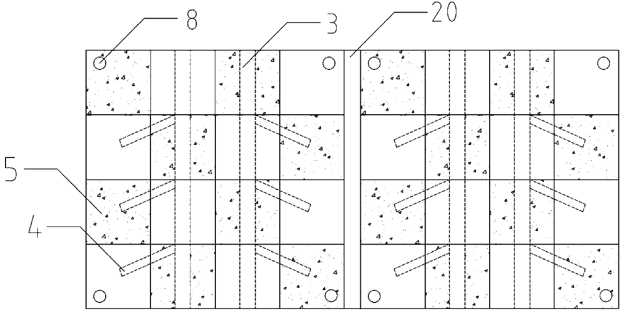 Slope ecological protection blanket structure and construction method