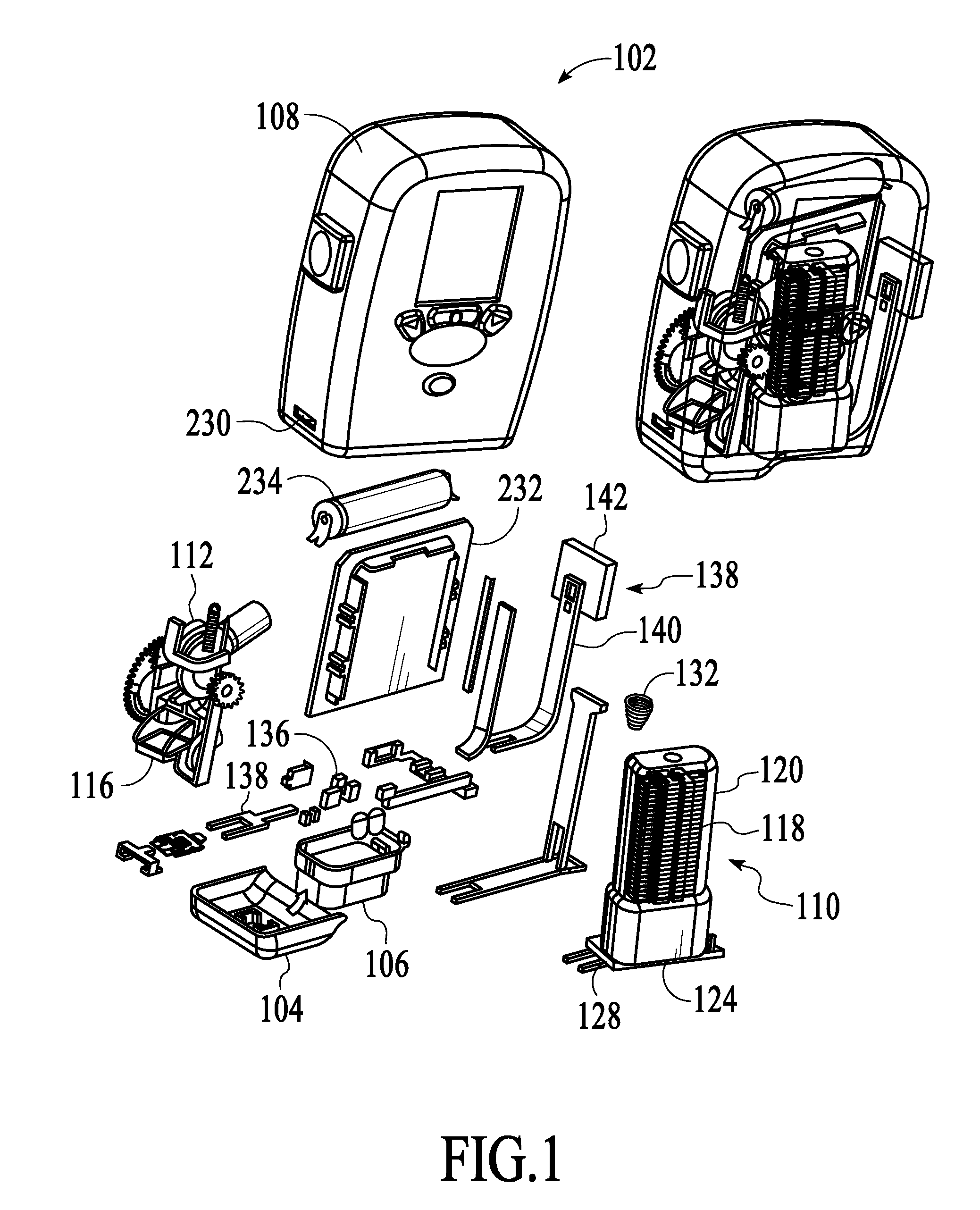 Integrated Meter for Analyzing Biological Samples