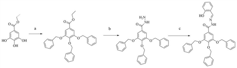 Zinc-aluminum ion recognition fluorescent probe as well as preparation method and application thereof