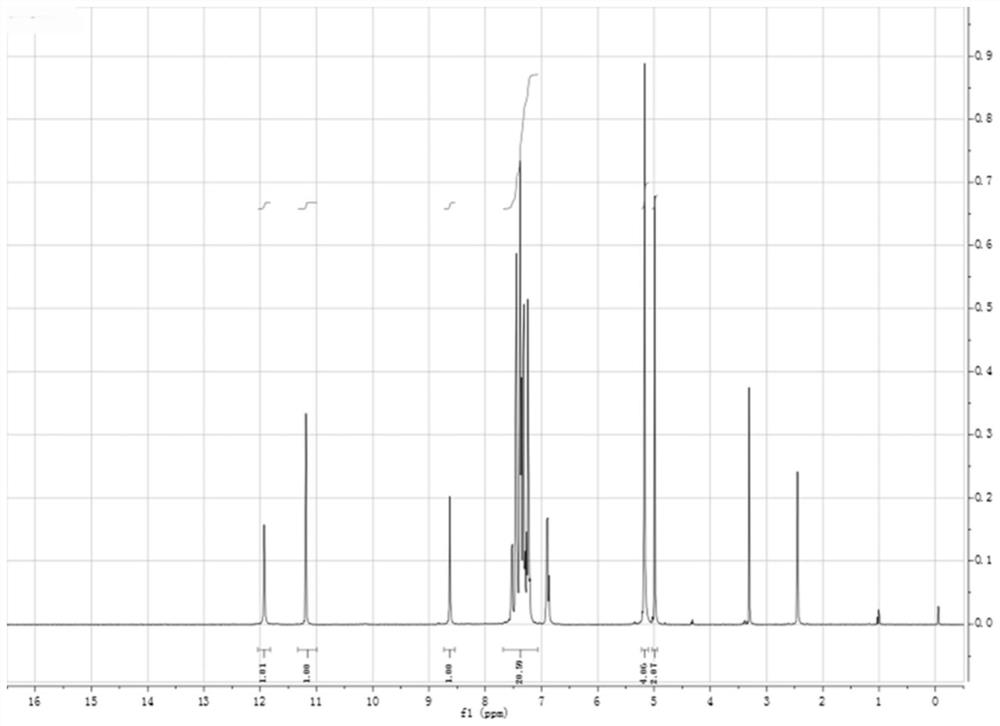 Zinc-aluminum ion recognition fluorescent probe as well as preparation method and application thereof