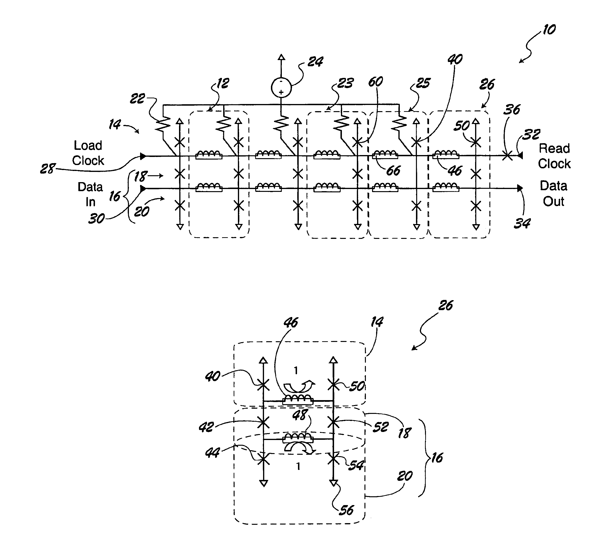 Superconducting digital first-in first-out buffer using physical back pressure mechanism