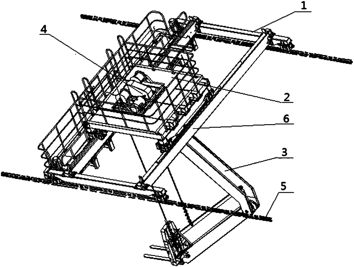 A fully automatic loading machine