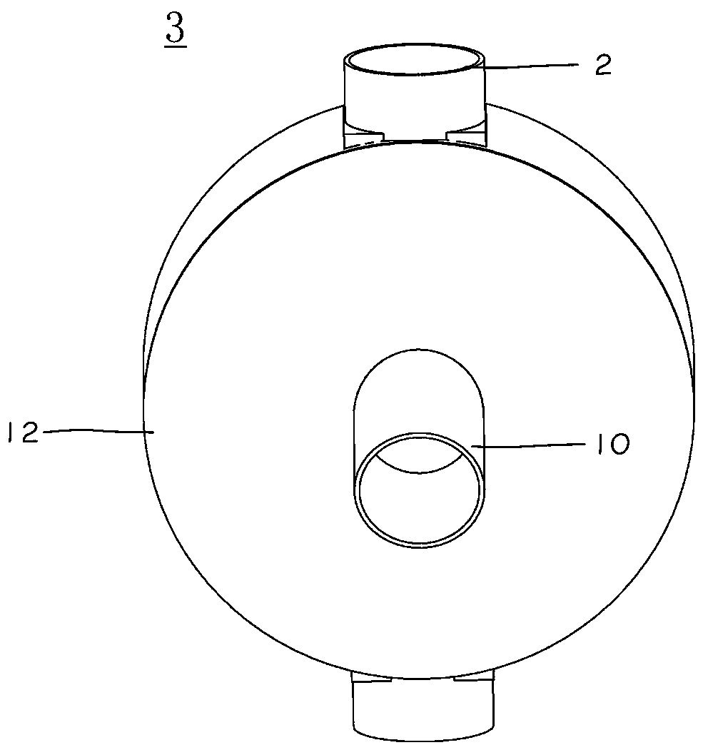 Full-automatic rainwater separation and multi-stage utilization system for high-rise building