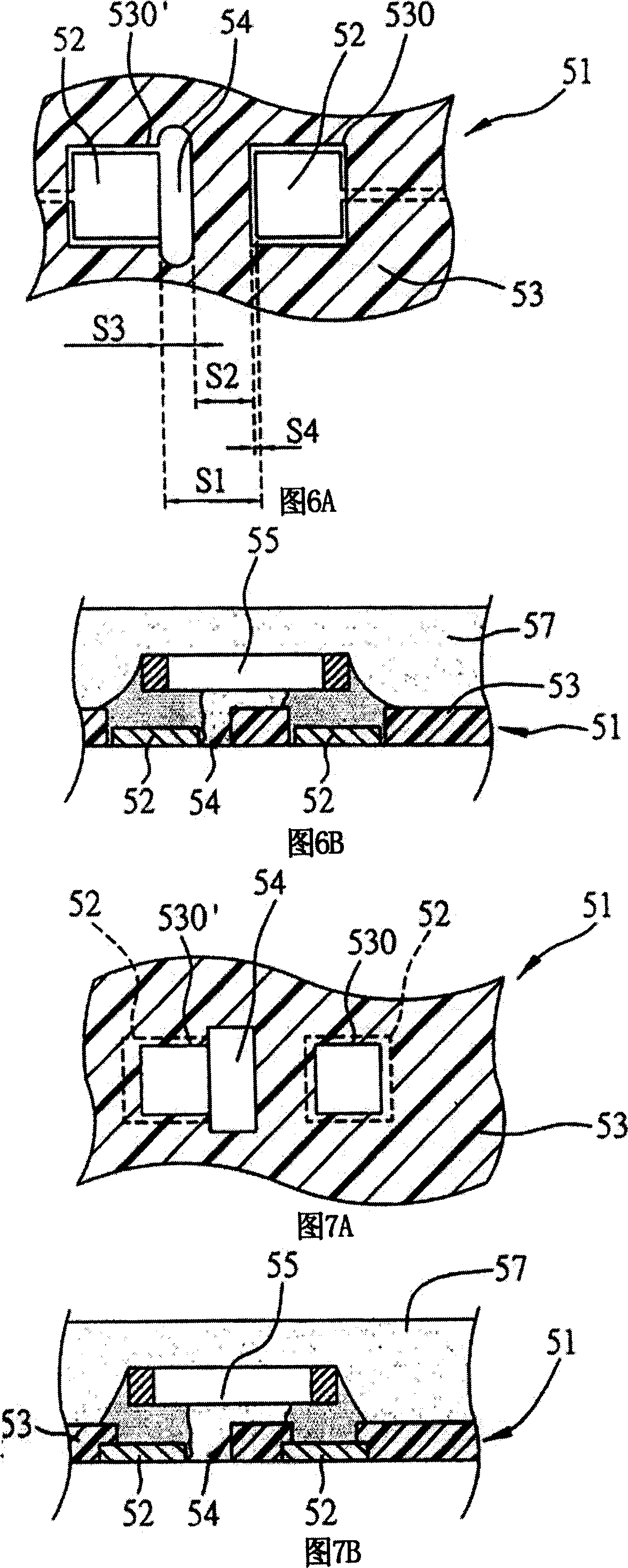 Electronic carrier board and its packaging structure