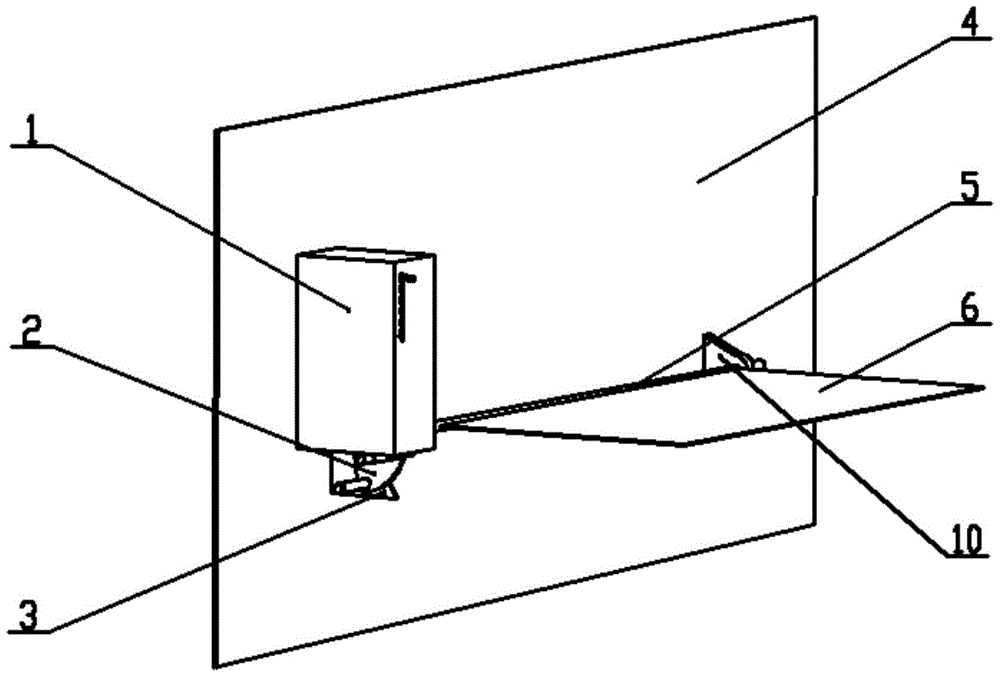 A self-unloading device for materials