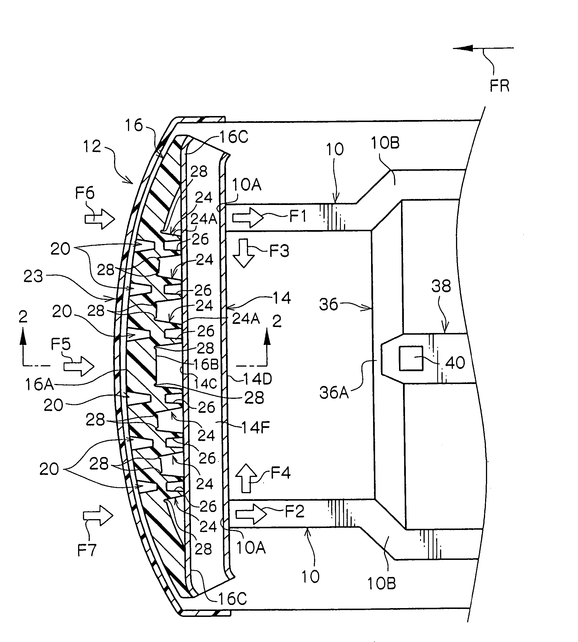 Vehicle bumper structure