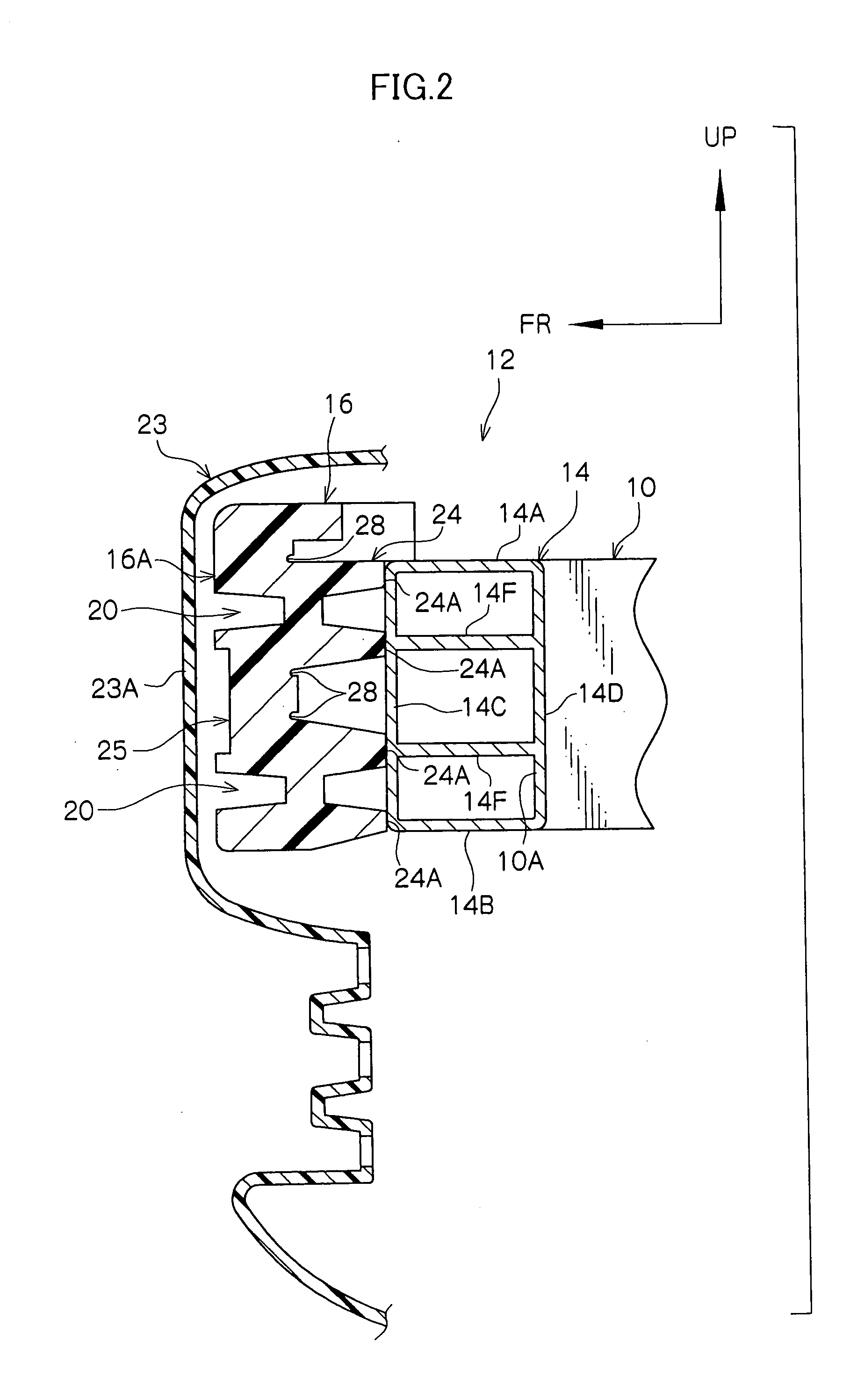 Vehicle bumper structure