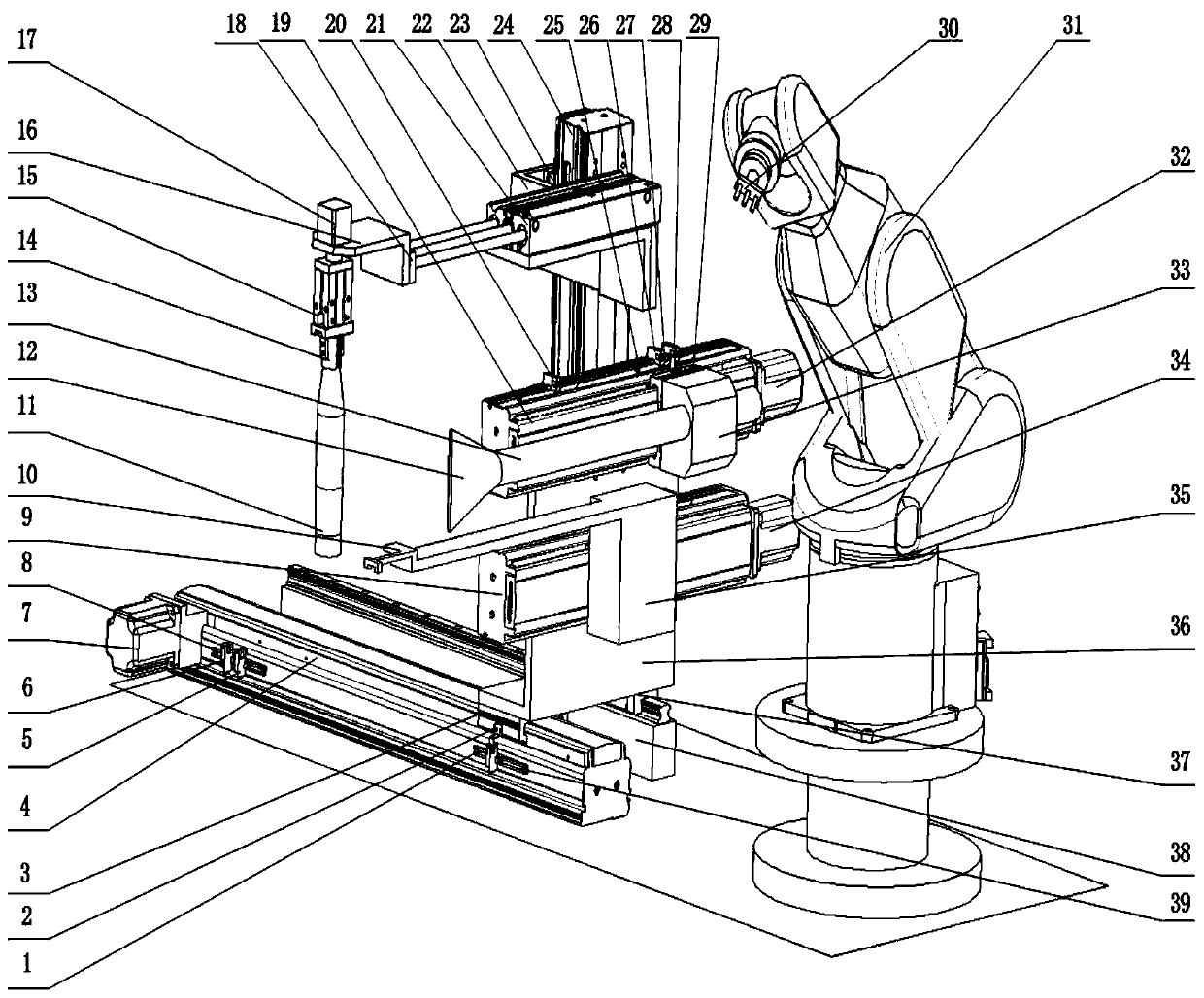 Yarn connection device