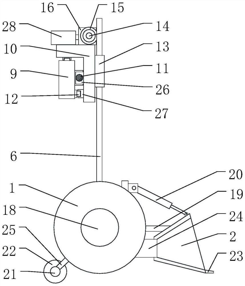 Dredging device for water conservancy project