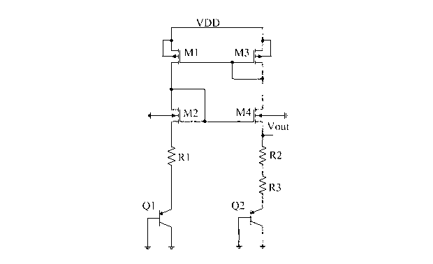 Band-gap reference voltage source circuit