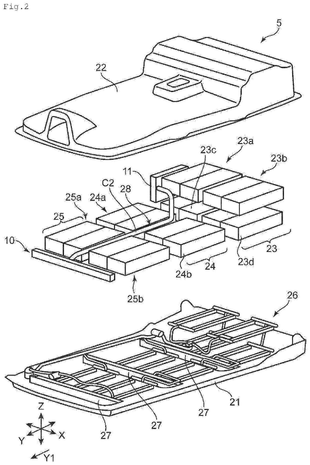 Vehicle battery pack