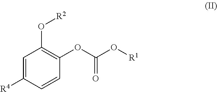 Organic carbonates with vanilla odor