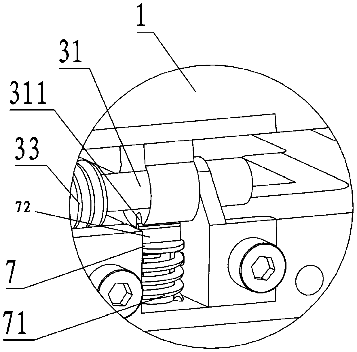 Redundant unlocking and sequential control release mechanism for small satellite launching