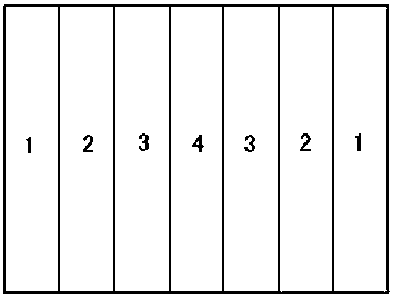 Plate multipoint divisional forming method and divisional pressing type multipoint forming device