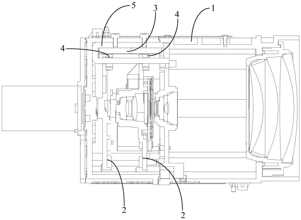 Zoom lens and security camera device