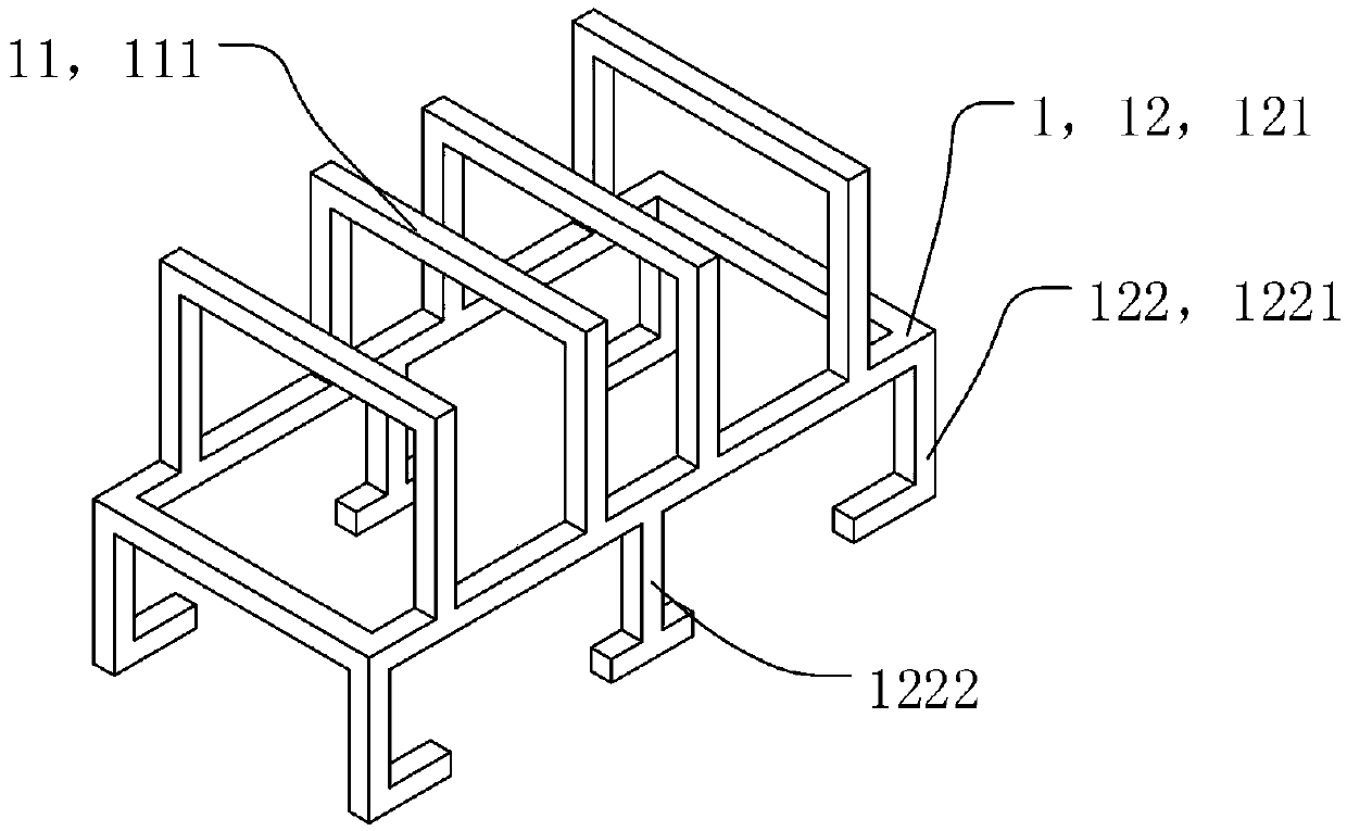 Power battery bracket mounting tool and system