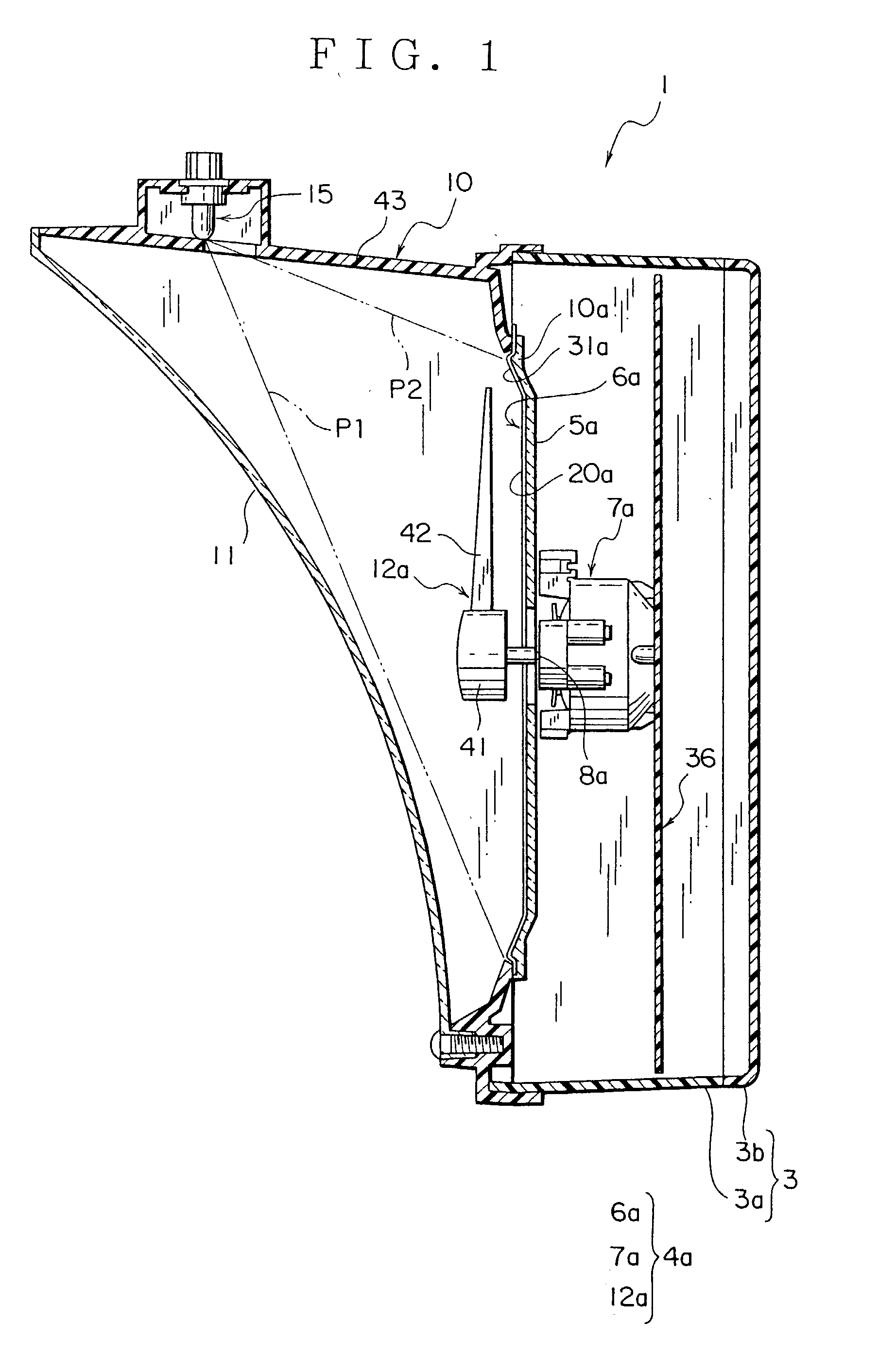 Meter apparatus and a character plate thereof